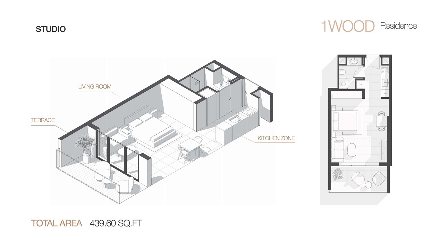 Studio floor plan