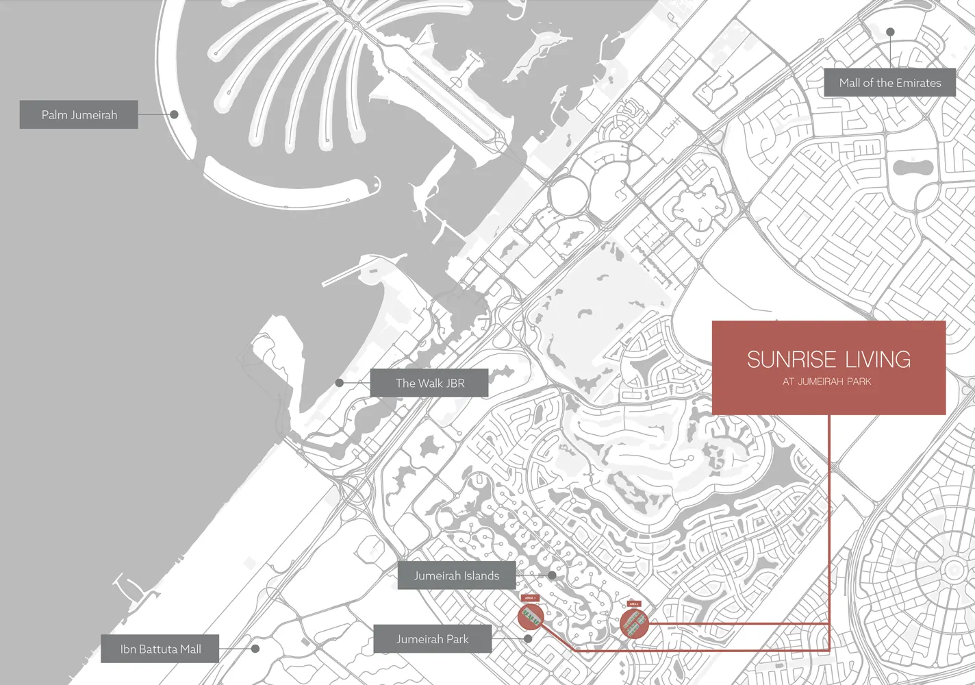 Sunrise Living location map