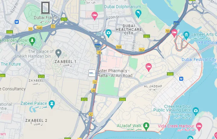 Adeba Azizi location map