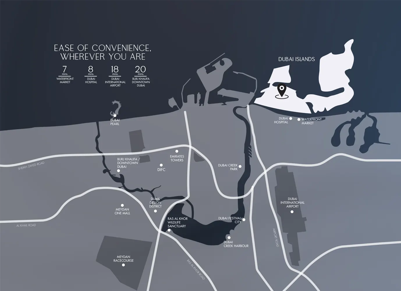 Seaside by Prestige One location map