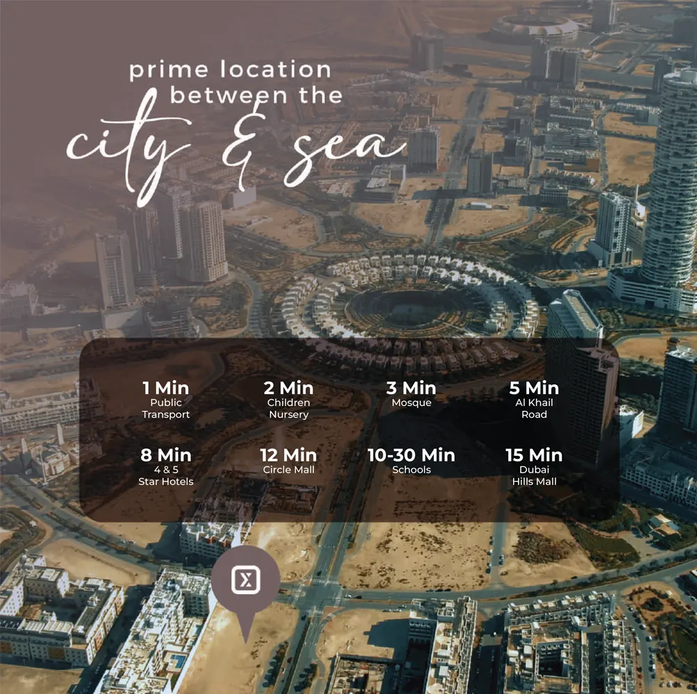 Square X Residence location map