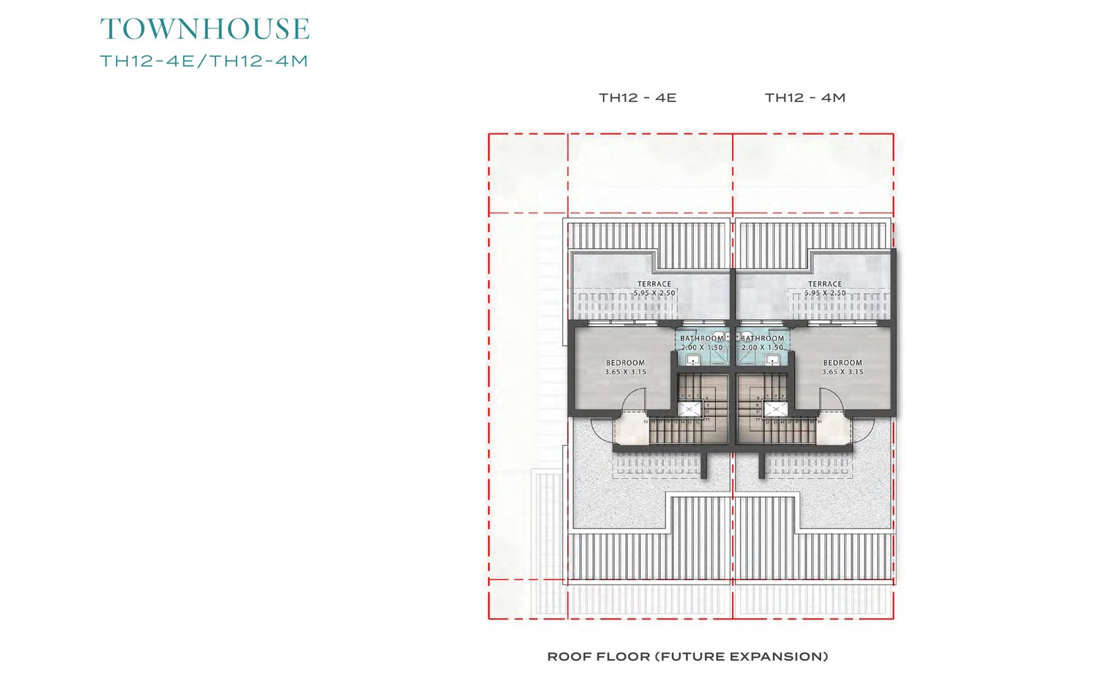 4 Bedrooms + Study floor plan
