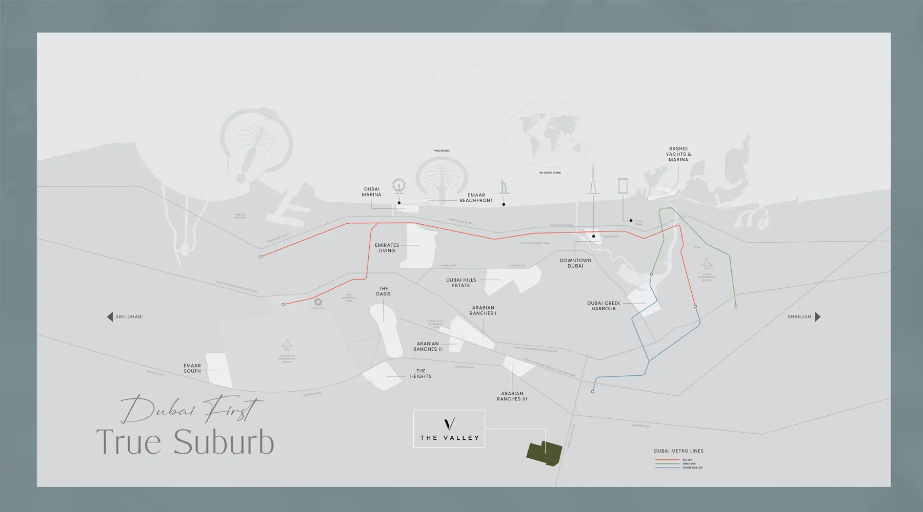 Velora at The Valley Phase 2 location map