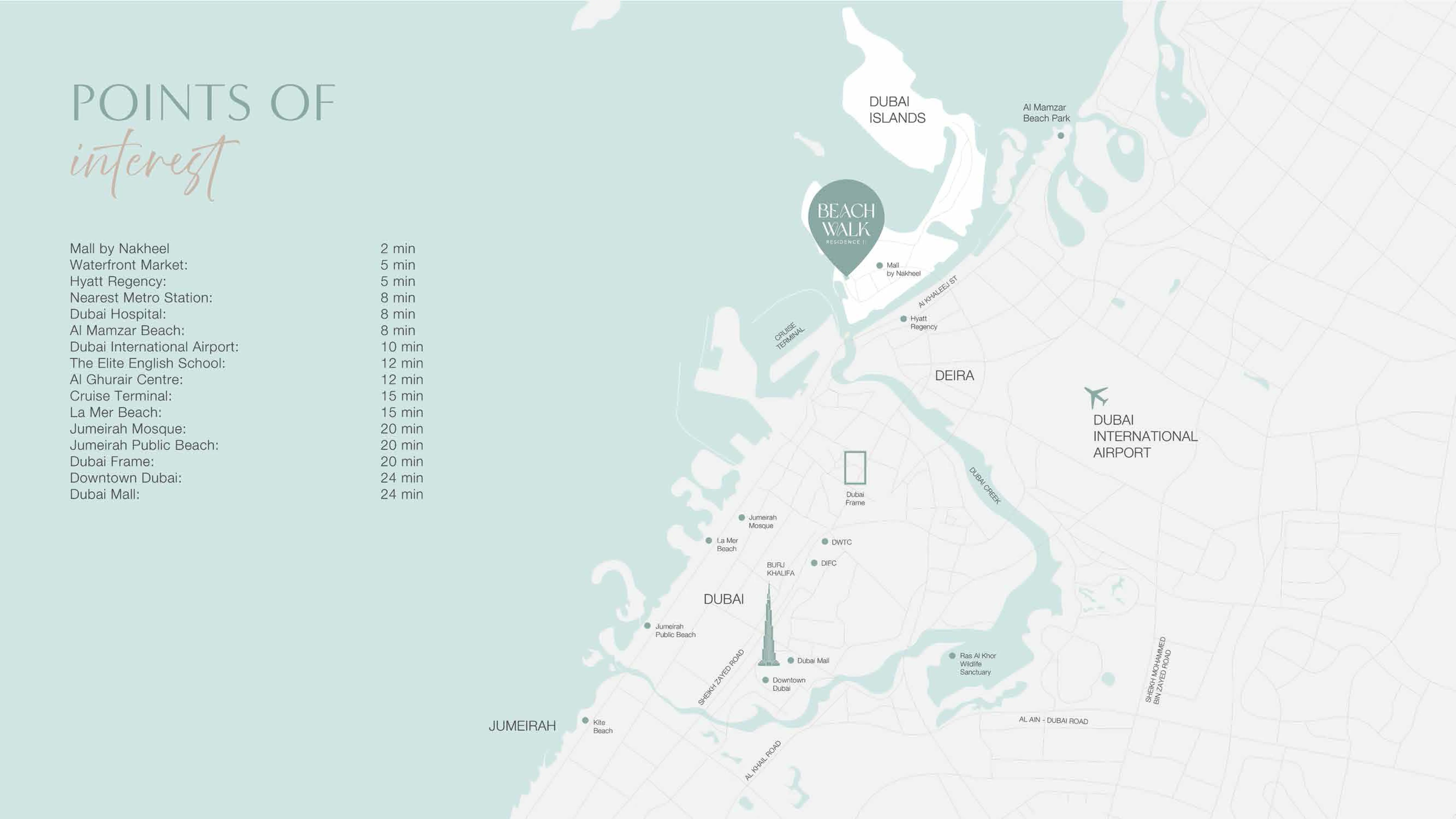 Beach Walk Residence 2 location map