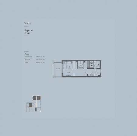 Studio floor plan