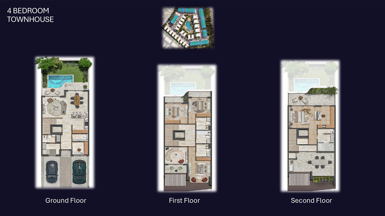 4 Bedroom floor plan