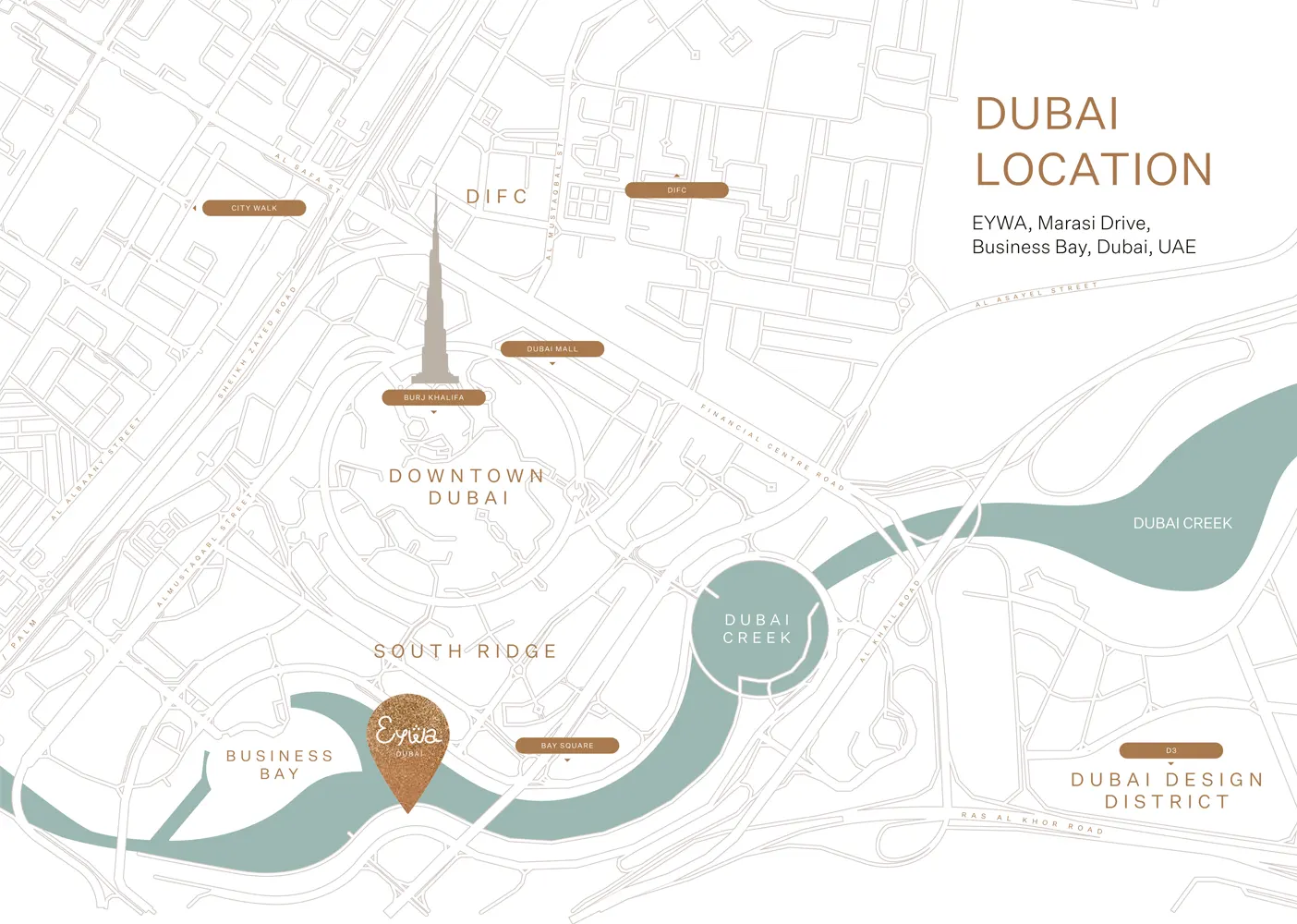 Eywa Dubai location map