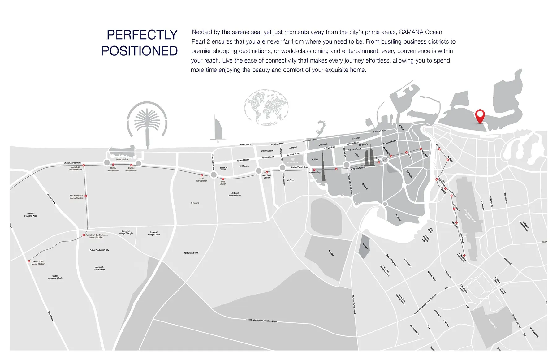 Samana Ocean Pearl 2 location map