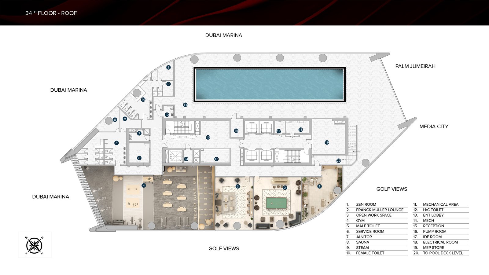 - floor plan
