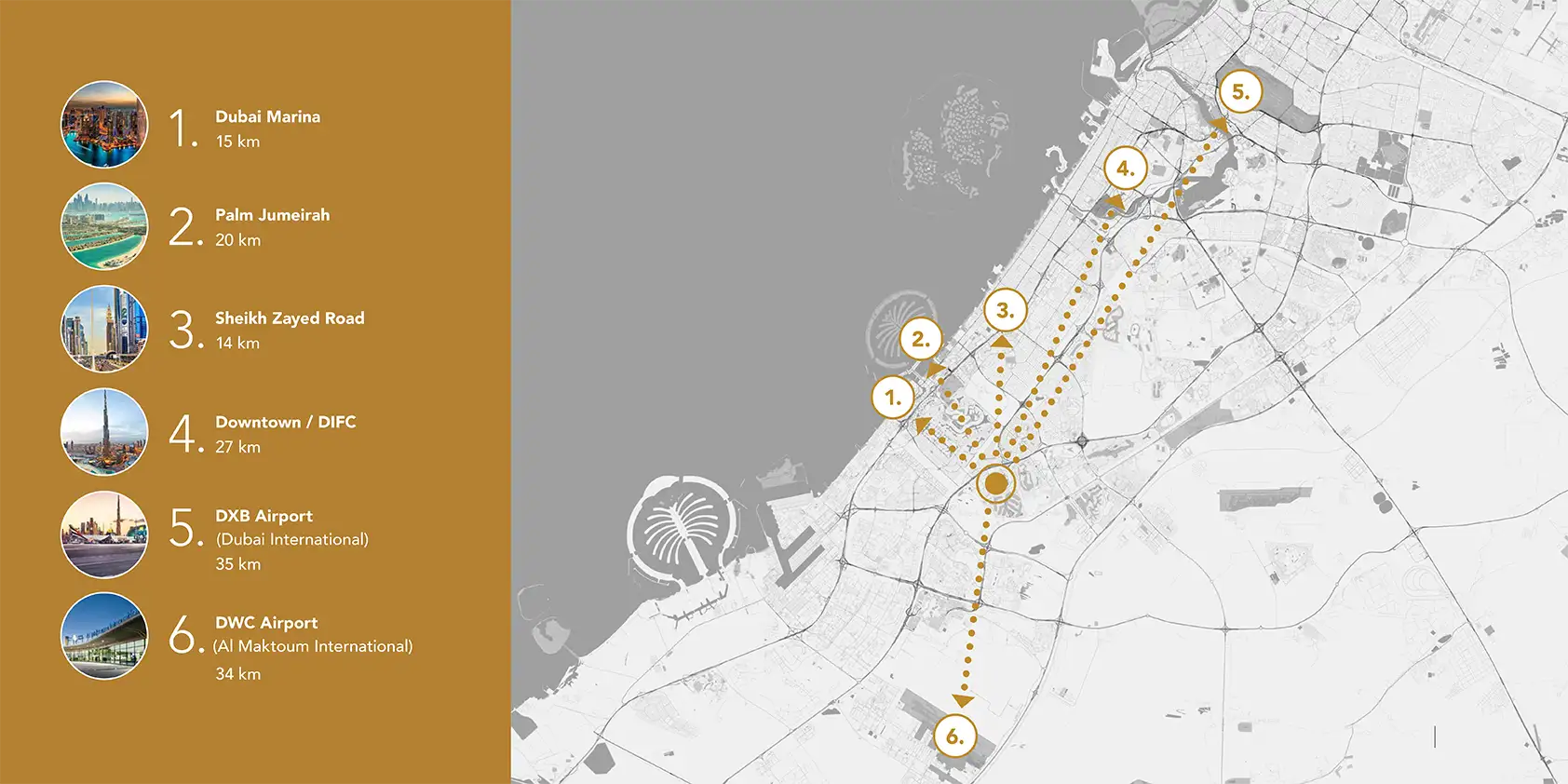 Imperial Residence Dubai location map