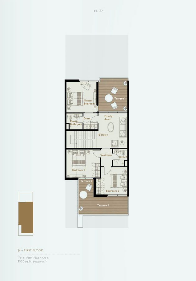4 Bedroom floor plan