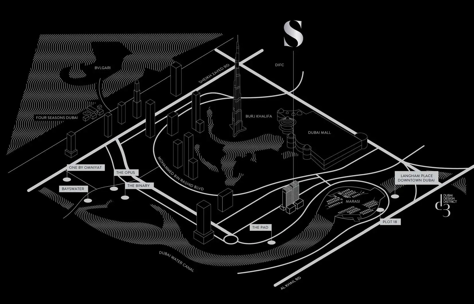 Sterling Tower location map