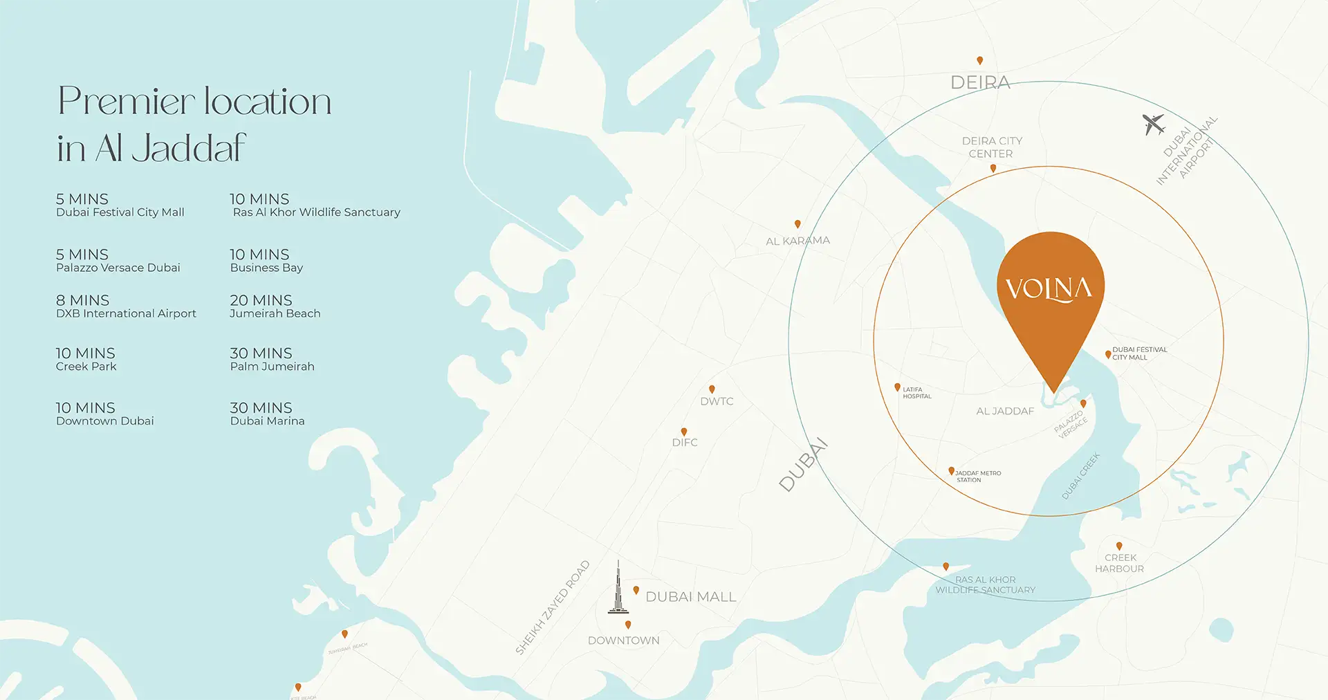 Volna by Kasco location map