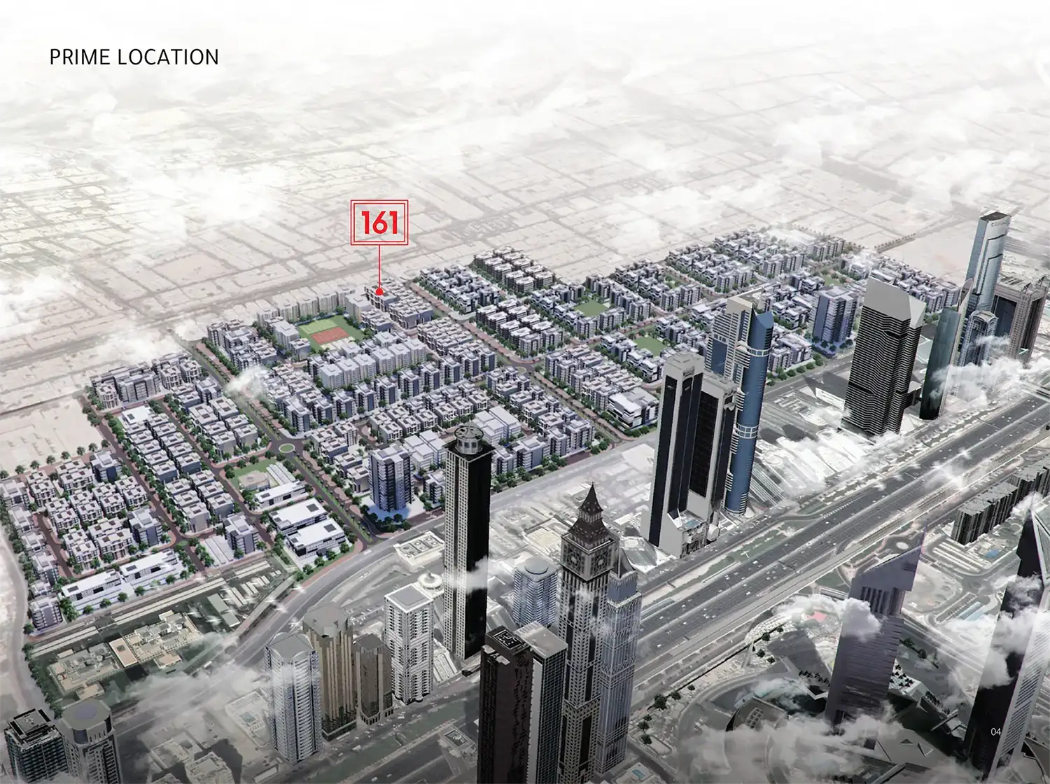 161 Jumeirah Lane location map
