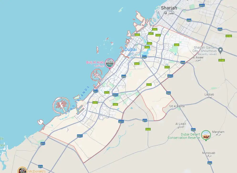The Autograph I Series location map