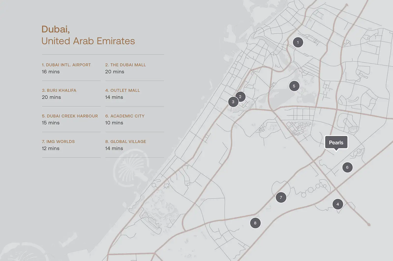 Pearls by Vision location map