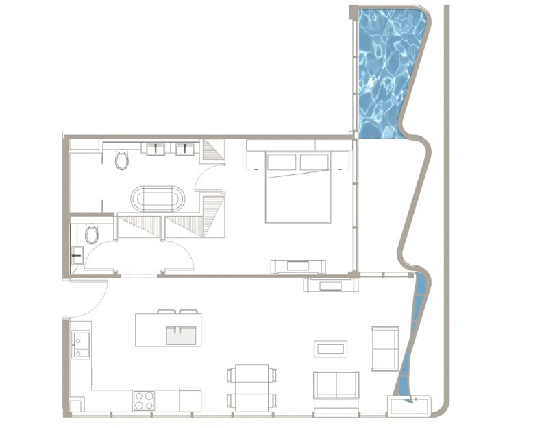 - floor plan