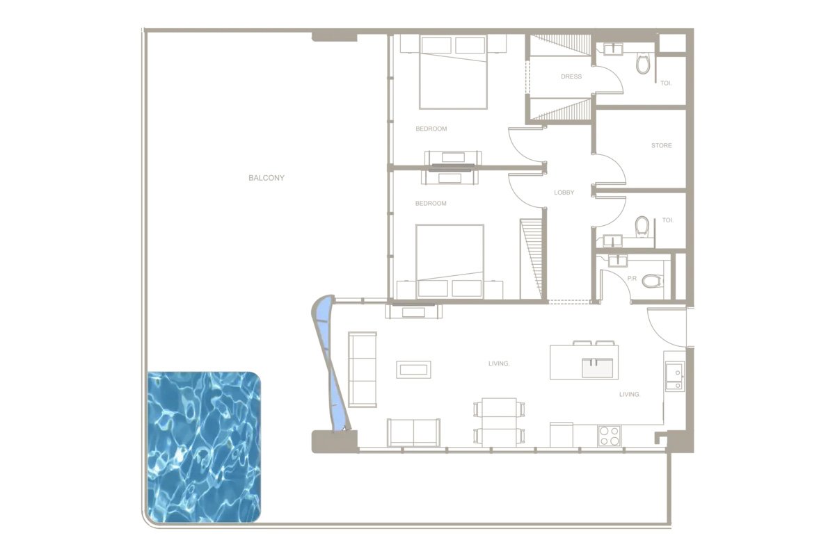 - floor plan