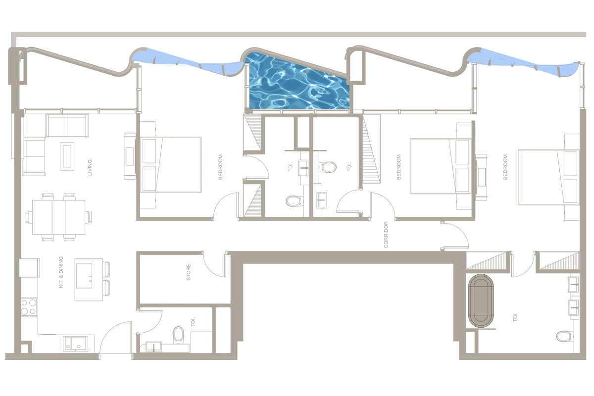 - floor plan