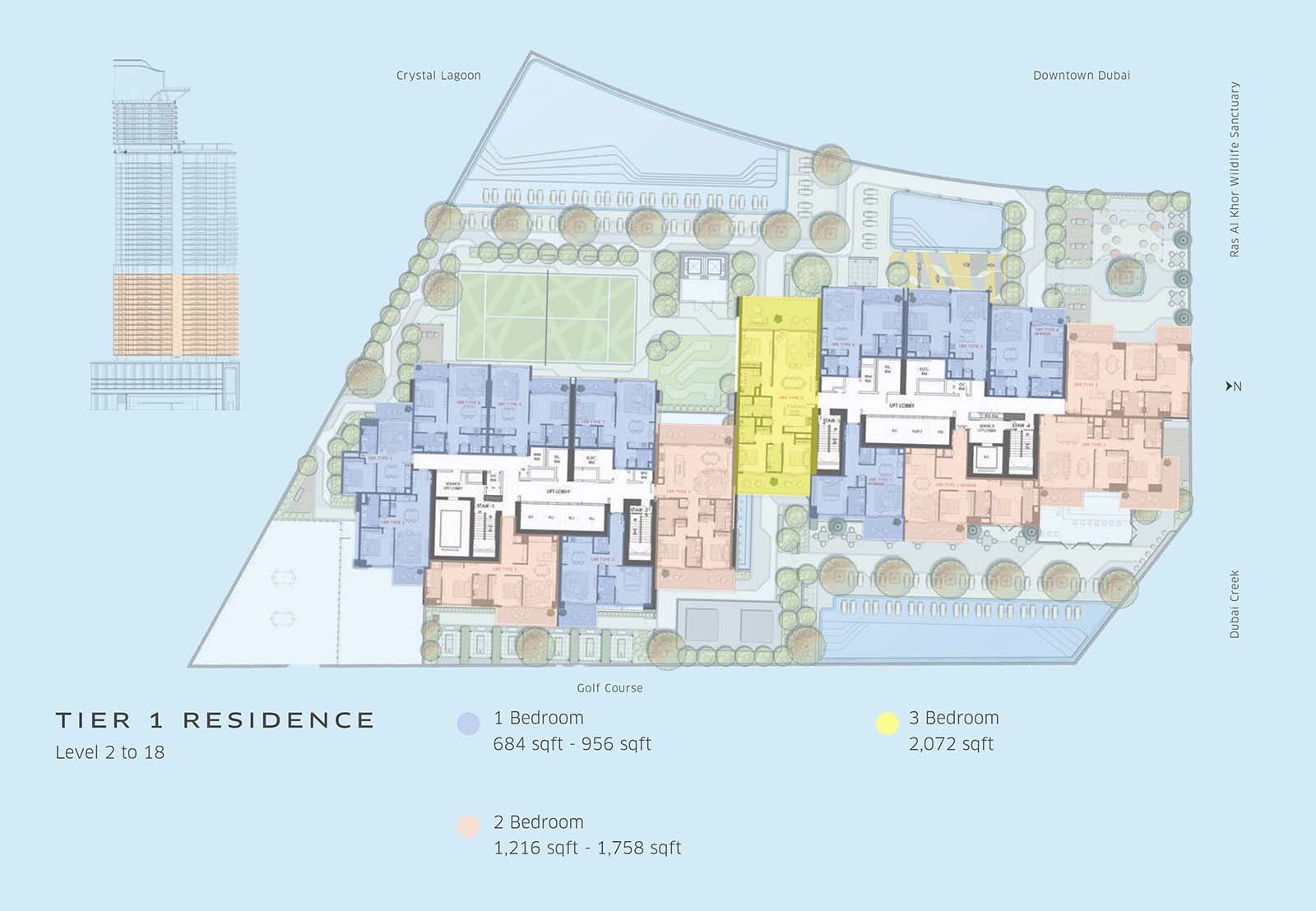 Amaal 8 Dubai floor plan