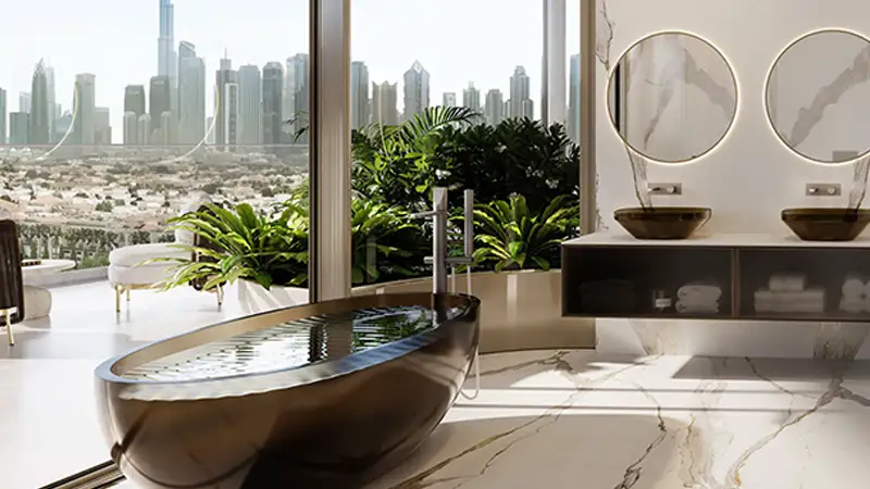 The Rings at Dubai Water Canal