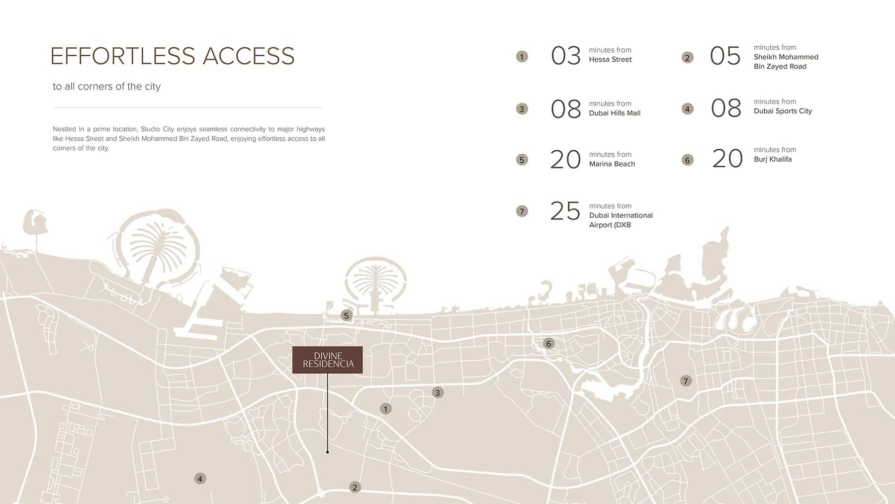 Divine Residencia by Takmeel location map