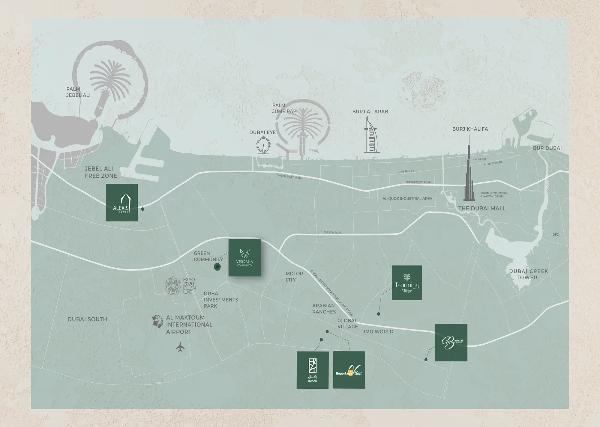 Verdana Phase 7 location map