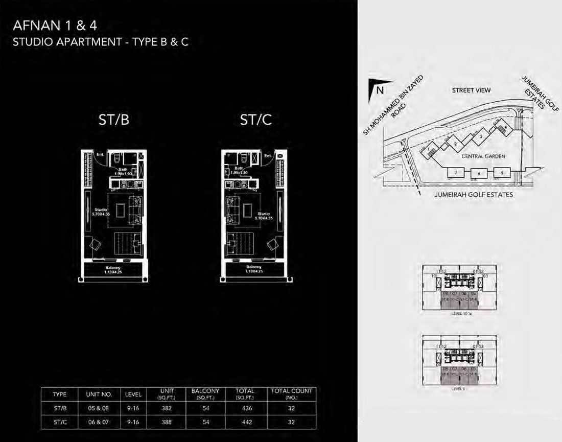 Studio floor plan