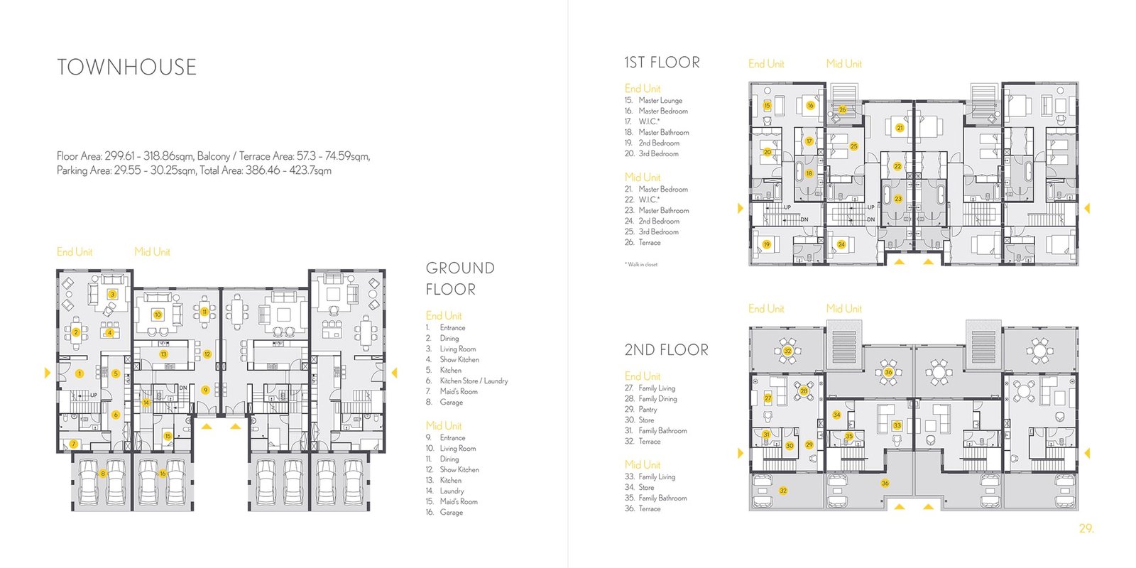 6 Bedrooms + Maid floor plan