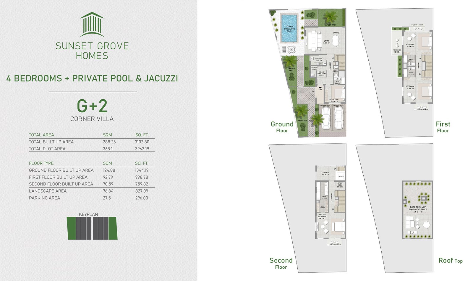 Sunset Grove Homes at JVC floor plan