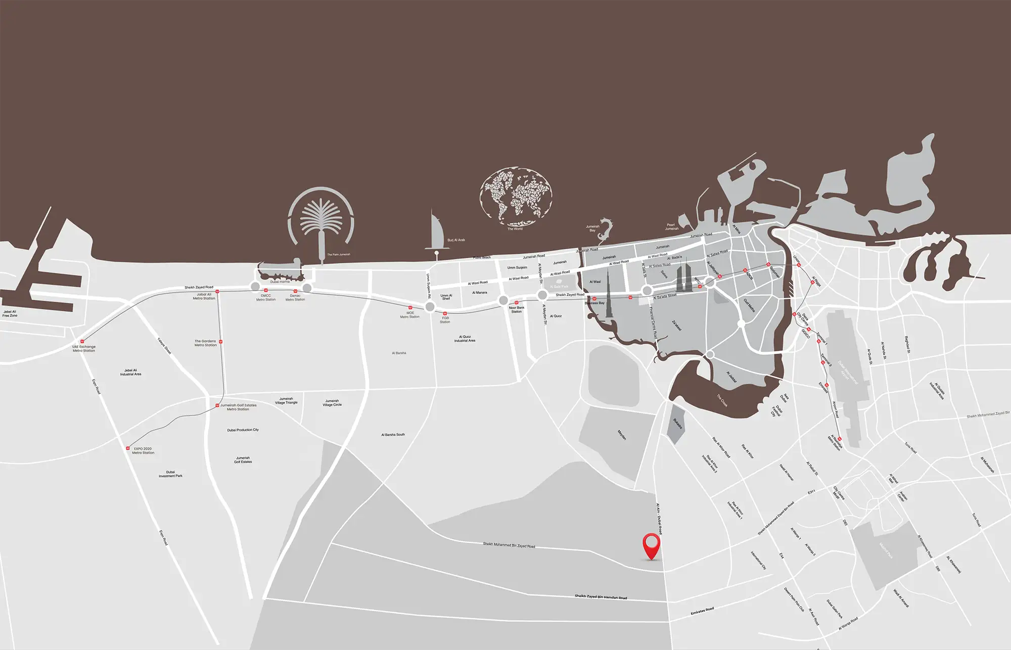 Samana Rome 2 location map