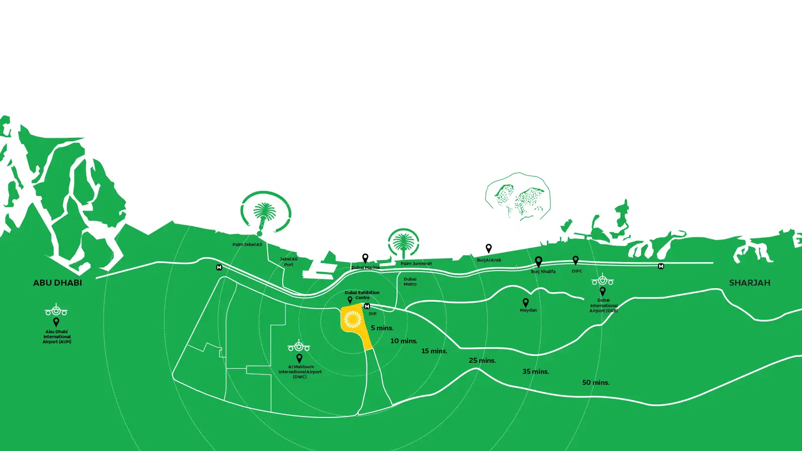 Sidr Residences at Expo City location map