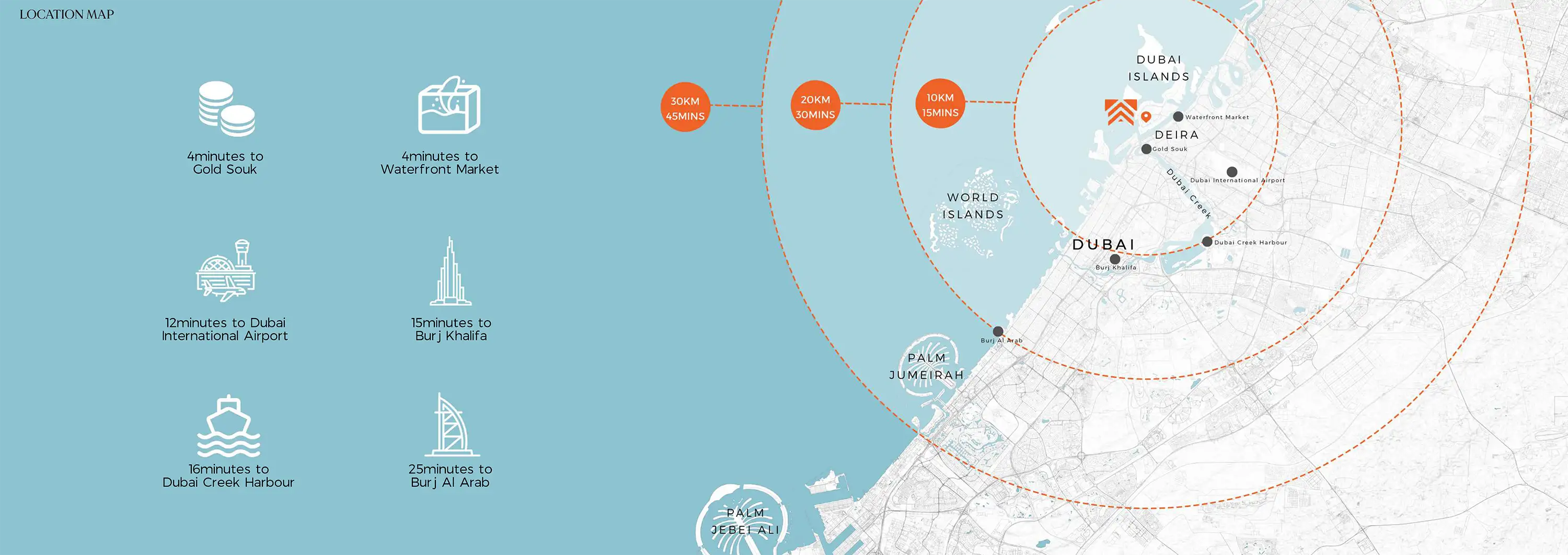 Tomorrow 166 at Dubai Islands location map