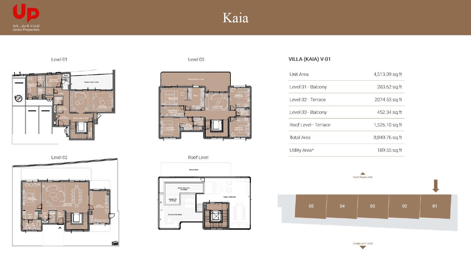 Takaya Kaia at Motor City floor plan