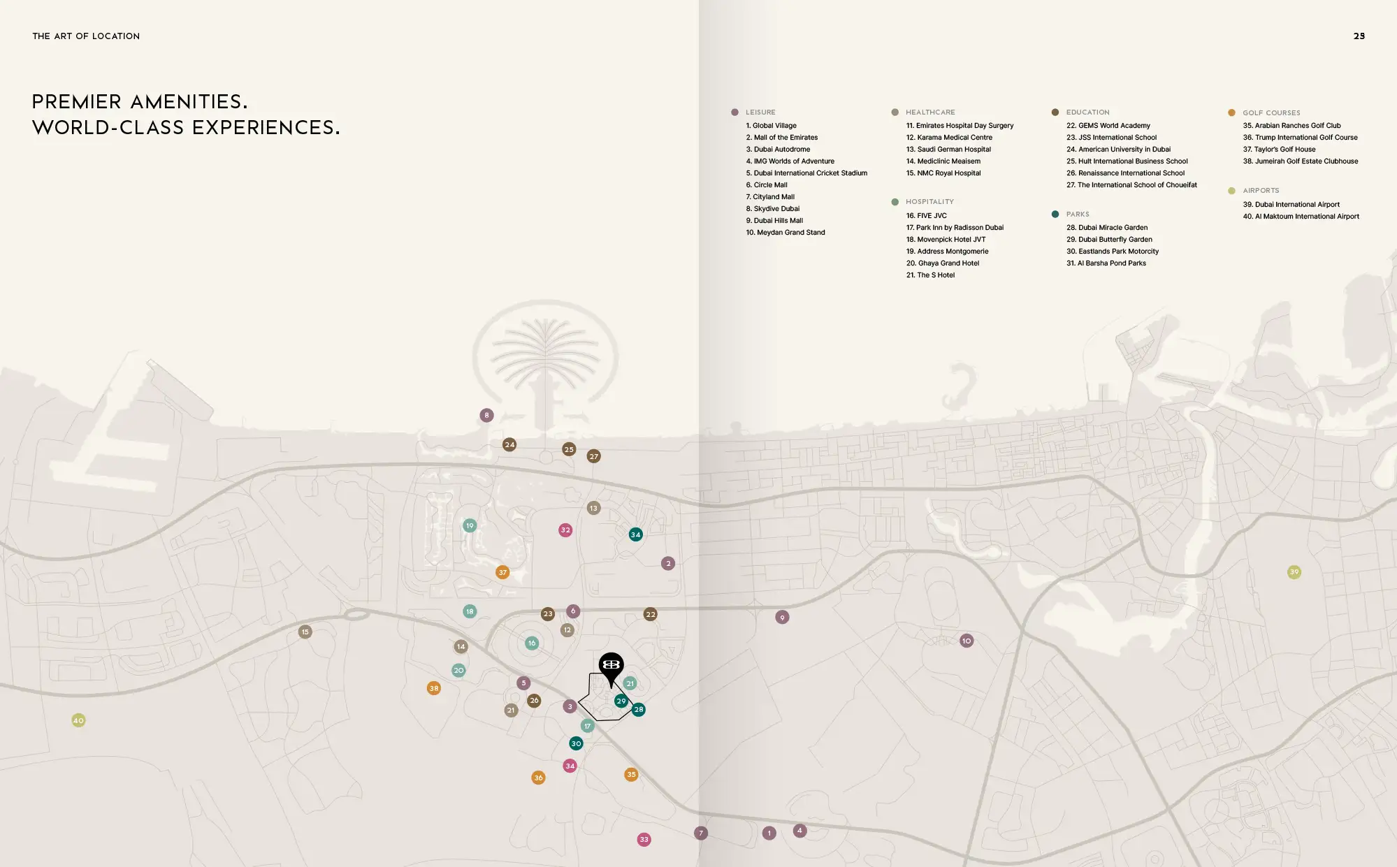 Bond Enclave by Pearlshire location map