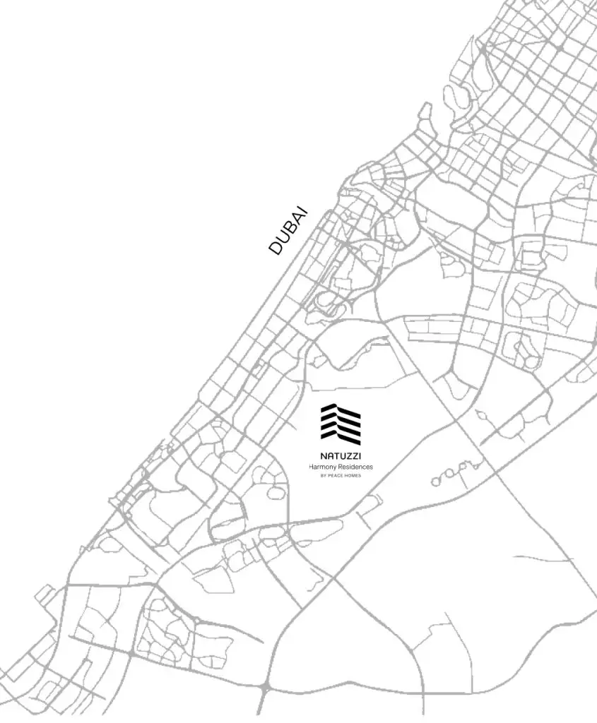 Natuzzi Harmony Residences location map