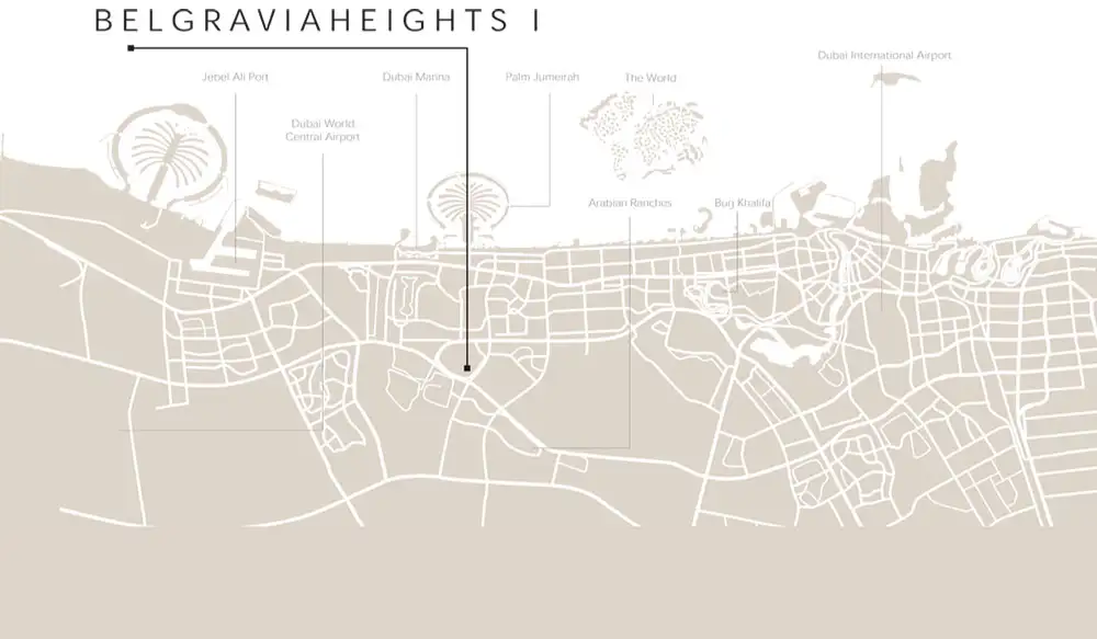 Belgravia Heights location map