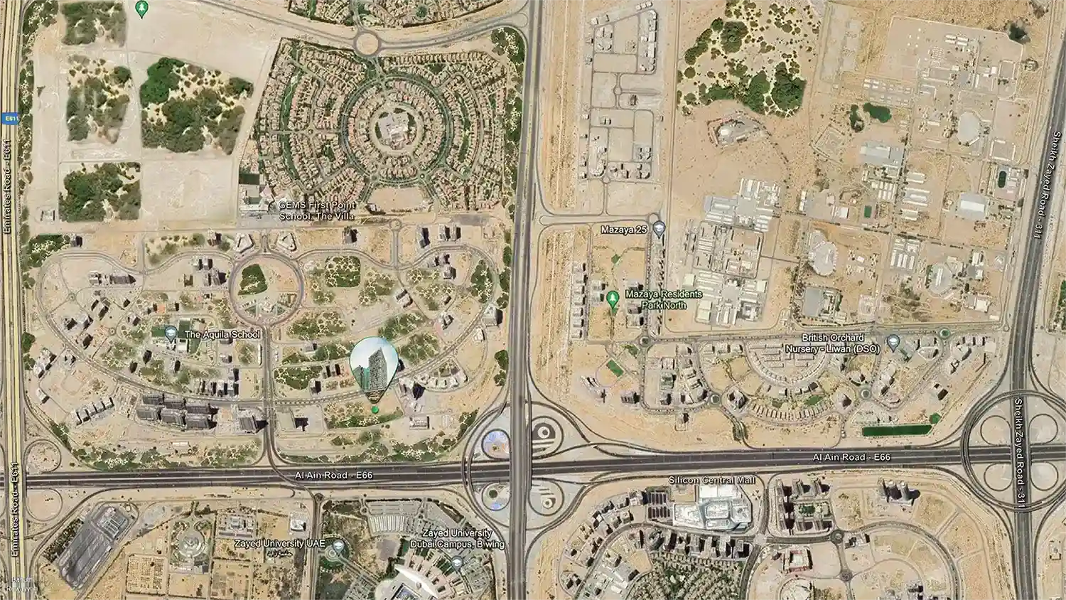 Peace Lagoons Phase 2 location map
