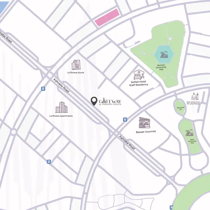 Gateway by Premier Choice location map