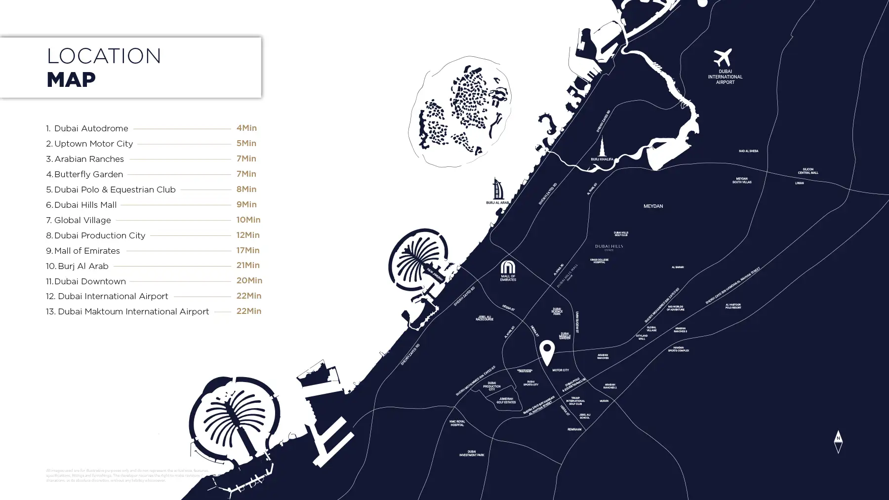 Capital One at Motor City location map