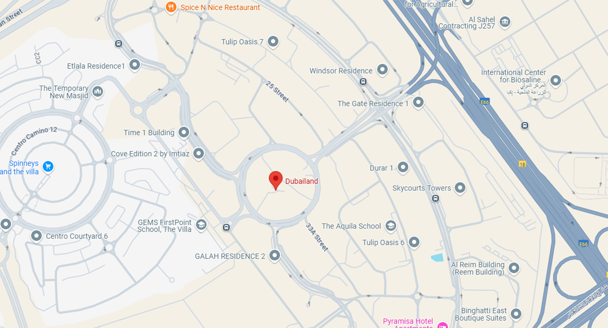 Siroya Amethyst at Majan location map