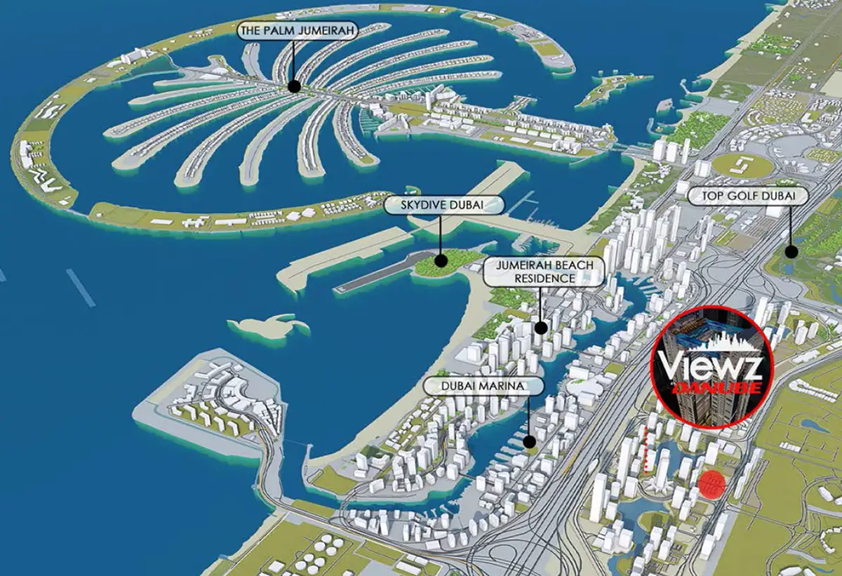 Danube Viewz 2 location map