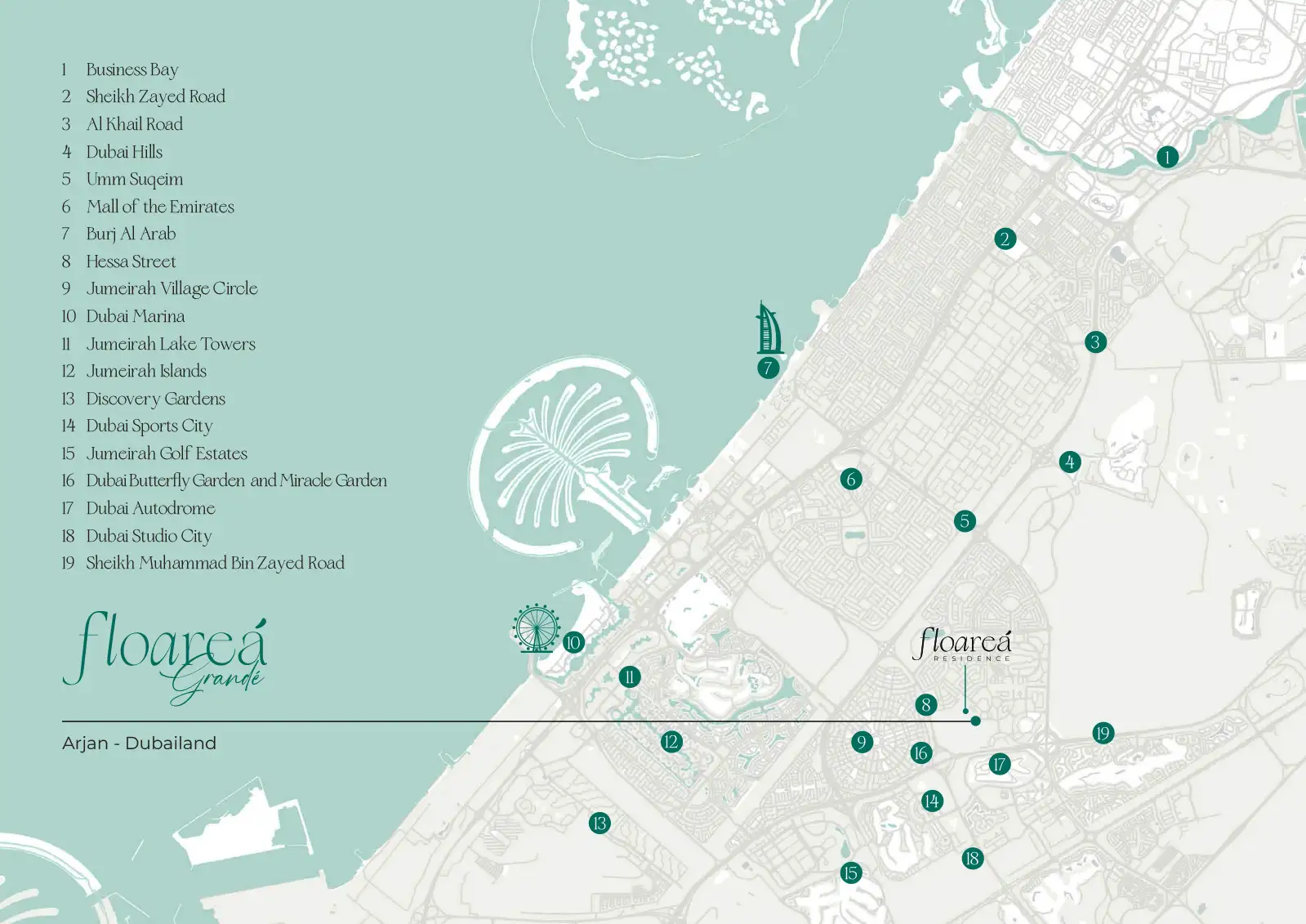 Floarea Grande at Arjan location map