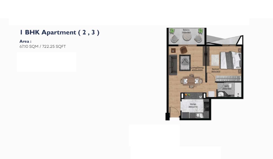 Manam Prime at Dubai South floor plan