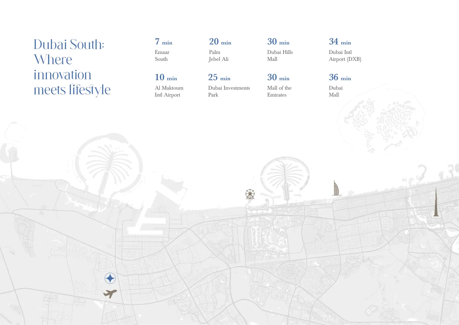 Westar Altair at Dubai South location map