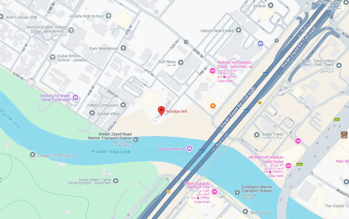 Muraba Veil location map