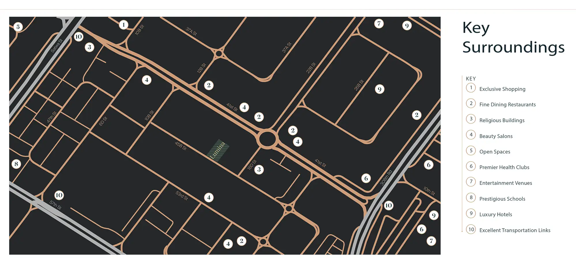 Whitestone Residence location map