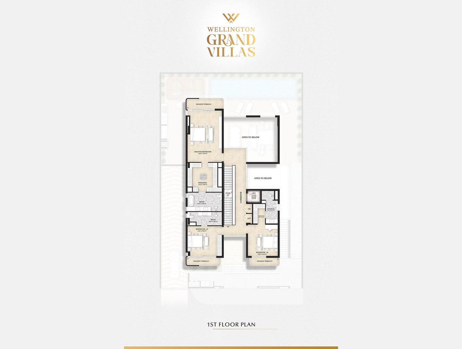 Wellington Grand Villas at MBR floor plan