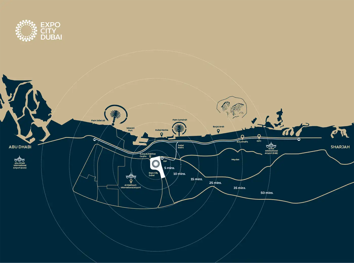 Al Waha Residences 2 at Expo City location map