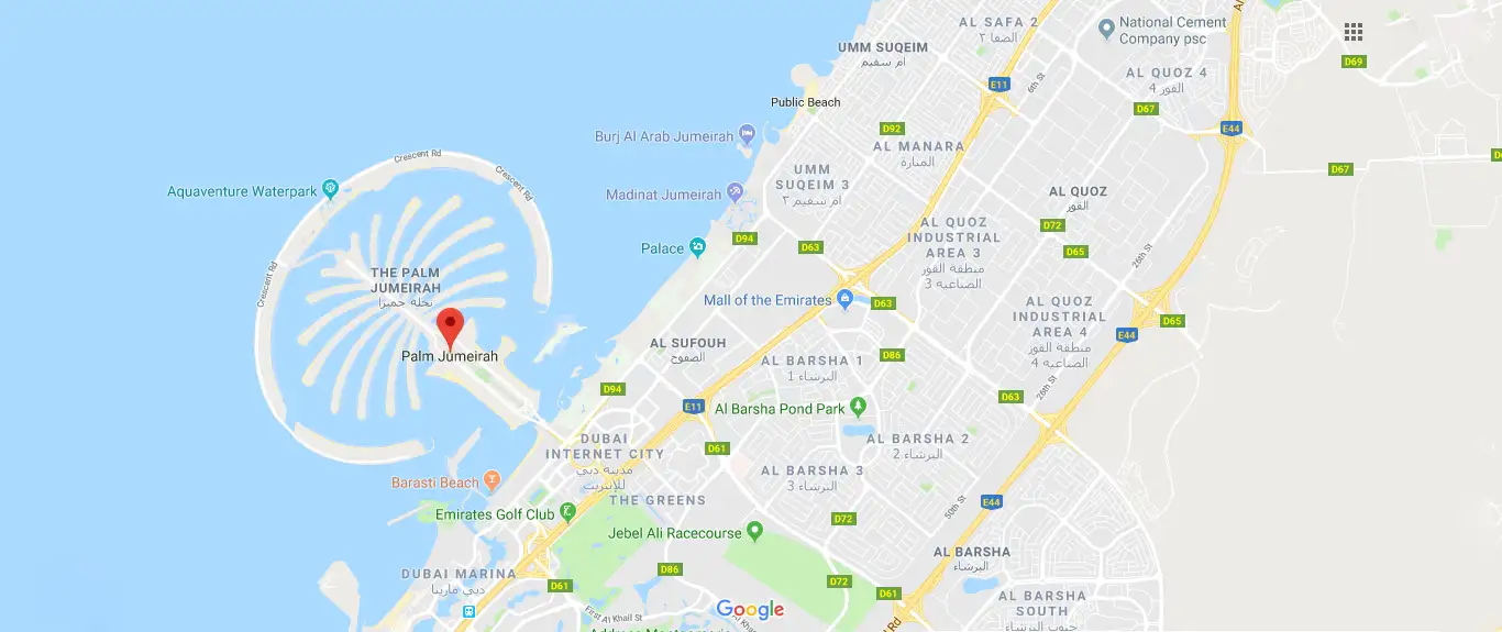 Muraba Residences location map